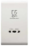 Schneider Electric - PIENO - Hotel Series: Universal Shaver Unit (Horizontal / Vertical) - ebuy.com.sg