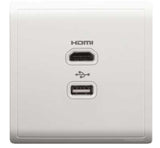 Schneider Electric - PIENO - HDMI and USB Socket - ebuy.com.sg