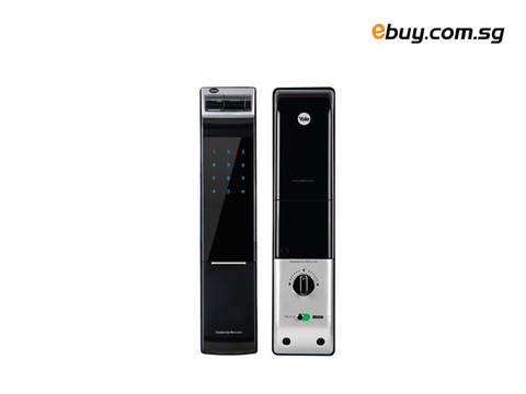 YLE YDM4109RL - BIOMETRIC FINGERPRINT / KEYPAD DIGITAL DOOR LOCK - ebuy.com.sg