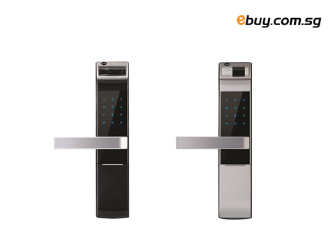 YLE YDM4109 - BIOMETRIC FINGERPRINT / KEYPAD DIGITAL DOOR LOCK - ebuy.com.sg