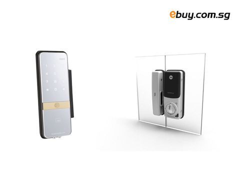 YLE YDG313 - KEYPAD DIGITAL DOOR LOCK for GLASS DOORS - ebuy.com.sg