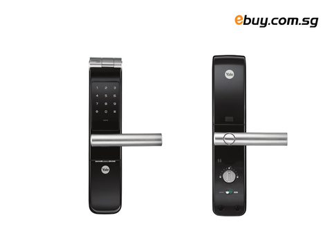 YLE YMF40 - BIOMETRIC FINGERPRINT / KEYPAD DIGITAL DOOR LOCK - ebuy.com.sg