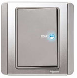 Schneider Electric - NEO (C-Metro) - Dolly Double Pole Switches with LED (Horizontal) - ebuy.com.sg
