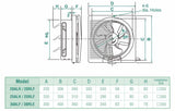 KDK - 20ALH / 25ALH / 30ALF VENTILATING FAN - ebuy.com.sg