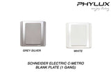 Schneider Electric - NEO (C-Metro) - Blank Plate (1-Gang / 2-Gang) - ebuy.com.sg