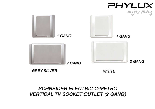 Schneider Electric - NEO (C-Metro) - Blank Plate (1-Gang / 2-Gang) - ebuy.com.sg