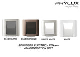 Schneider Electric - ZENcelo - Connection Unit (45A) - ebuy.com.sg