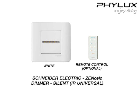 Schneider Electric - ZENcelo - Dimmer - Silent (IR Universal) - ebuy.com.sg