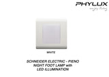 Schneider Electric - PIENO - Night Foot Lamp with LED Illumination - ebuy.com.sg