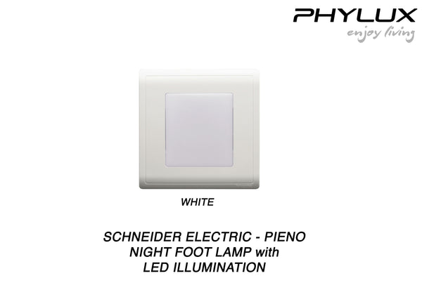 Schneider Electric - PIENO - Night Foot Lamp with LED Illumination - ebuy.com.sg