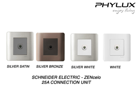 Schneider Electric - ZENcelo - Connection Unit (25A) - ebuy.com.sg