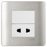 Schneider Electric - ZENcelo - 2 Pin Universal Socket (10A / 1GANG) - ebuy.com.sg
